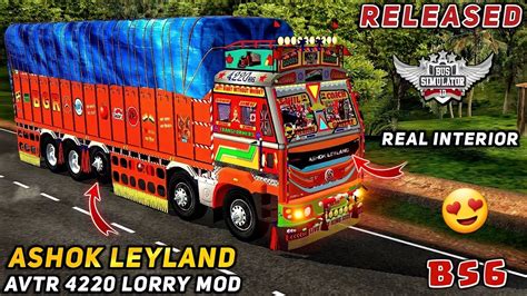 Download Ashok Leyland Avtr 4220 Lorry Mod For Bus Simulator Indonesia