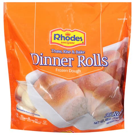 Save On Rhodes Bake N Serv Dough Dinner Rolls Frozen 36 Ct Order