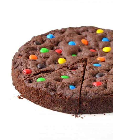 M&M Chocolate Cookie Cake - Sweetest Menu