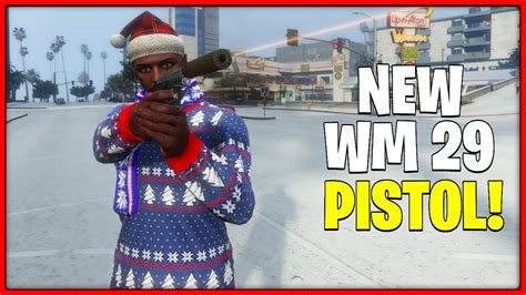 How To Unlock New Wm Pistol In Gta Online Weazel Plaza Shootout