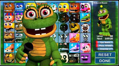 Adventure Happy Frog In Fnaf World Fnaf 6 Mod Youtube