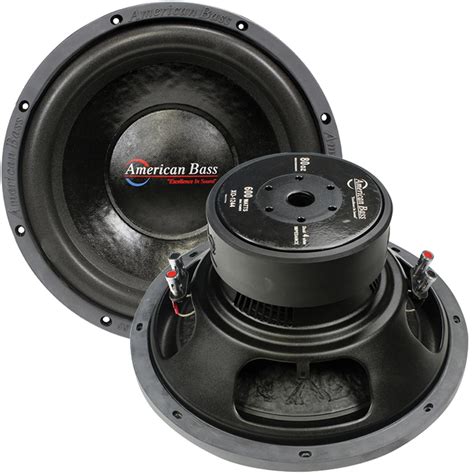 American Bass 12 Wooofer 600w Max 4 Ohm Dvc Xo1244 Dropship Speakers Woofers Audio Products