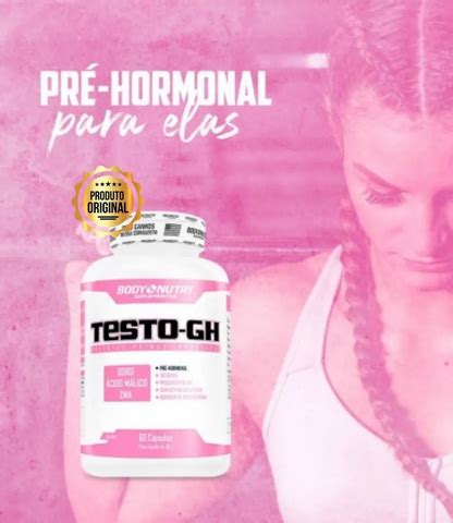 Testo Gh Pré Hormonal 60 Cápsulas Queridinho Das Mulheres Arruda