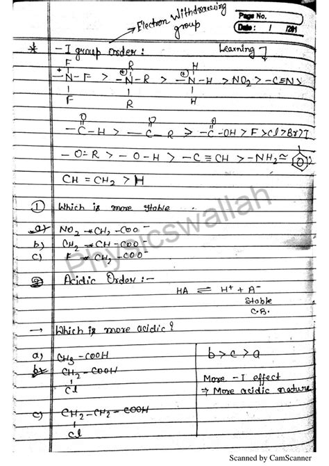 Solution Class Chapter Organic Chemistry Goc Physicswallah