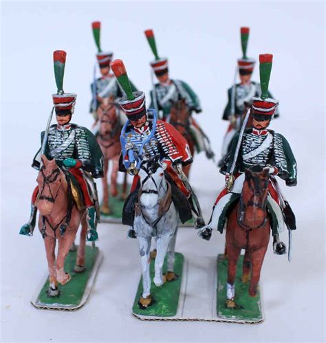 Empirecostume Lot De Chasseurs Cheval De La Garde Dont Trompette