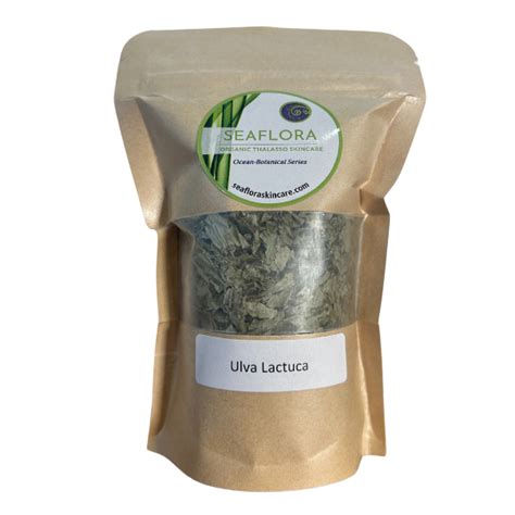 Seaflora S Organic Sea Lettuce Flakes Vegan Seaweed Snacks