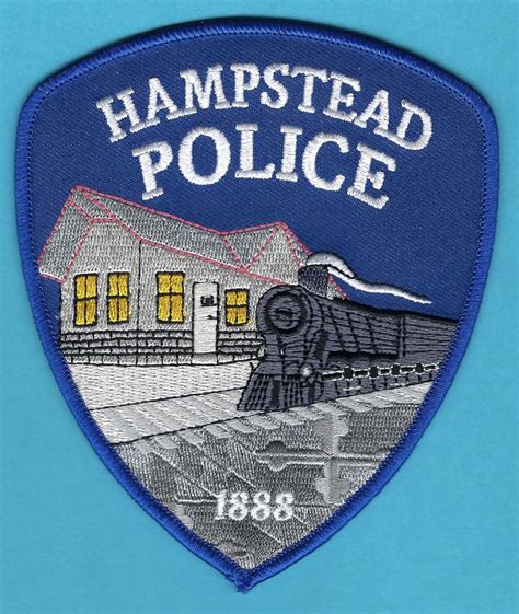 Hampstead Maryland Police Patch Locomotive