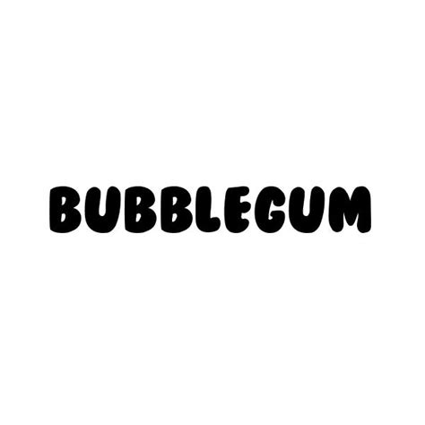 Bubble Letter Font - ClipArt Best