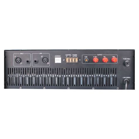 1000W High Power Amplifier with Selectable Output: 100V, 70V and 4-16 ...