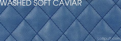 Chanel Caviar Leather Reference Guide - Lollipuff