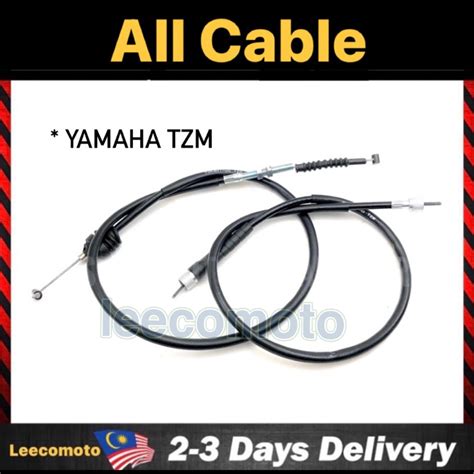 Yamaha Tzm Tzm Meter Clutch Throttle Tacho Rpm Cable Choke Cabel