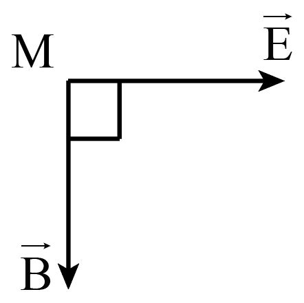 SOLVED Một sóng điện từ lan truyền trong không gian tại điểm M có