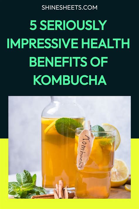 5 Health Benefits of Kombucha