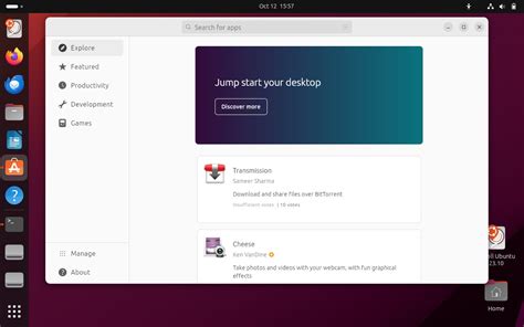 Ubuntu 23 10 Mantic Minotaur Released With A New App Center Hardware