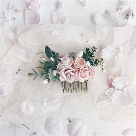 Flower Hair Comb for Wedding