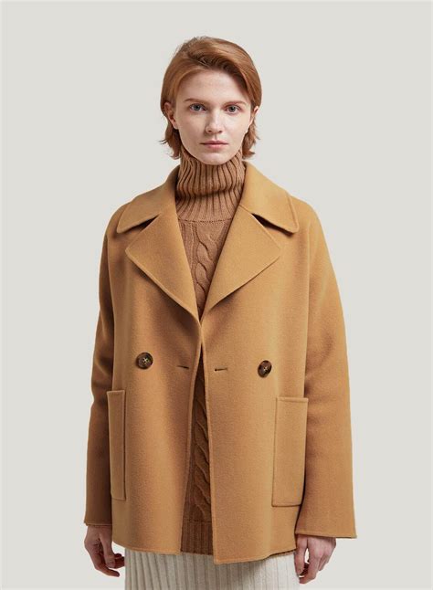 Oversize Wool Peacoat