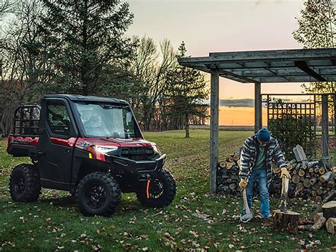 New 2025 Polaris Ranger Xp 1000 Northstar Edition Ultimate Sunset Red