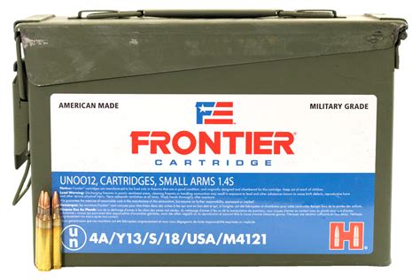 Hornady 5 56 NATO 55 Gr Hollow Point Match Frontier 500 Can Sportsman