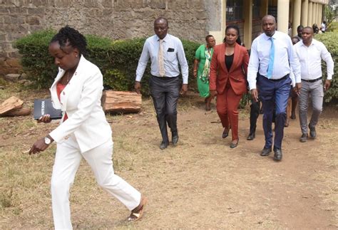 NTV Kenya Jacque Maribe Joins CS Moses Kurias Project Tour In Nakuru