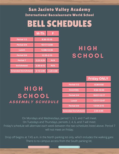 Gateway High School Bell Schedule 2024 Tommy Philippine