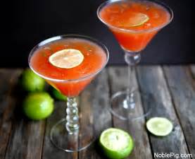 Summertime Blood Orange Martinis