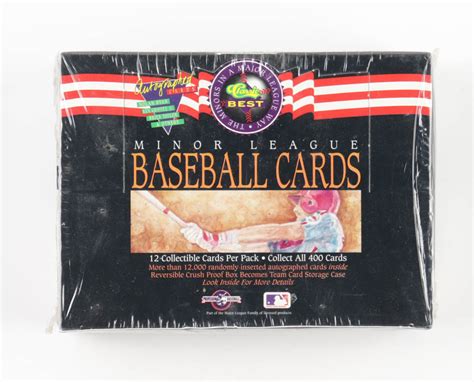 1992 Classic Best Minor League Baseball Hobby Box With 20 Packs