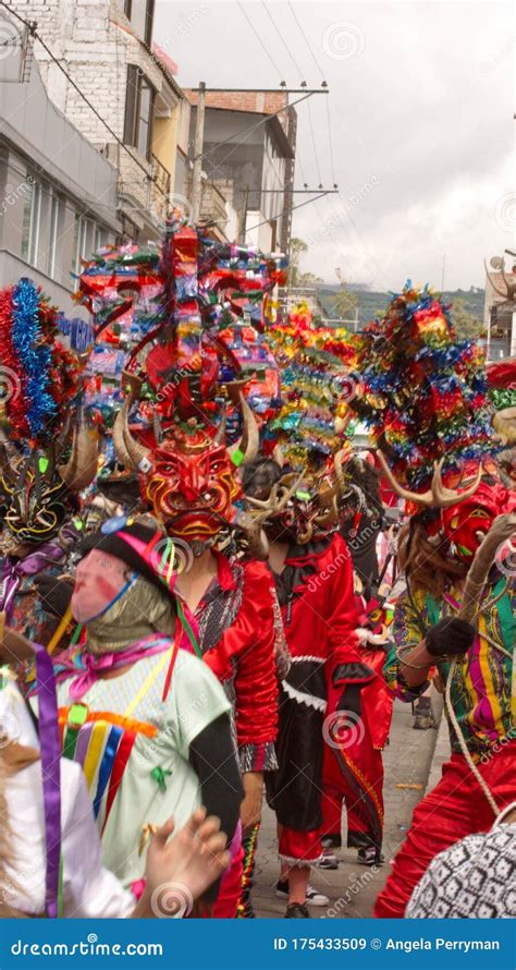 Dancers At The Devil Festival Editorial Stock Image Image Of People