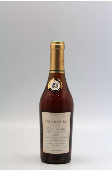 Grand Fr Res C Tes Du Jura Vin De Paille Cl