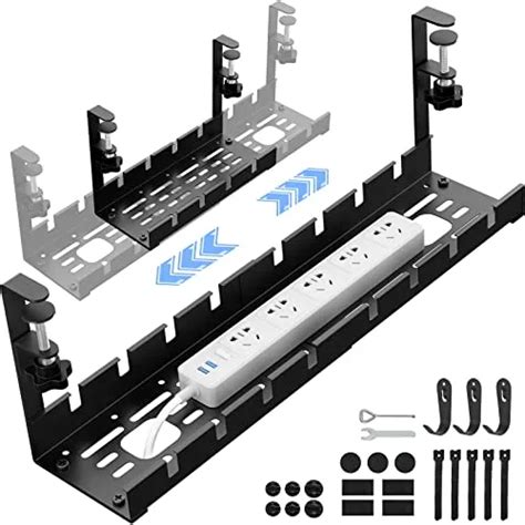 Bandeja De Gestión De Cables Debajo Del Escritorio Ge Envío gratis