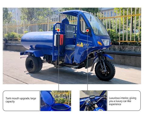 China Personalizado Três Wheeler Triporteur Furgon Fornecedores