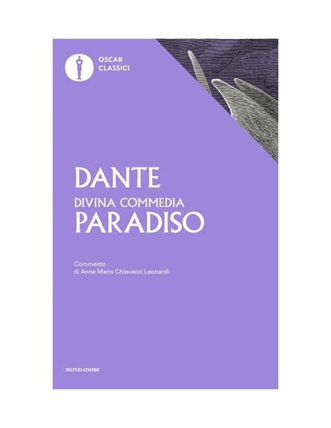 Solution La Divina Commedia Paradiso Dante Alighieri Z Library Studypool