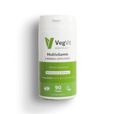 Multivitamin And Mineral Formula By VegVit Ratings Reviews Buy Vegan