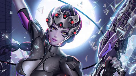 2048x1152 Widowmaker Fanatasy Game Art 4k Wallpaper 2048x1152 Resolution Hd 4k Wallpapers Images