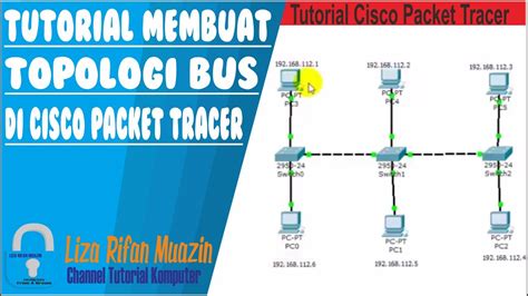 Tutorial Membuat Topologi Bus Di Cisco Packet Tracer Youtube