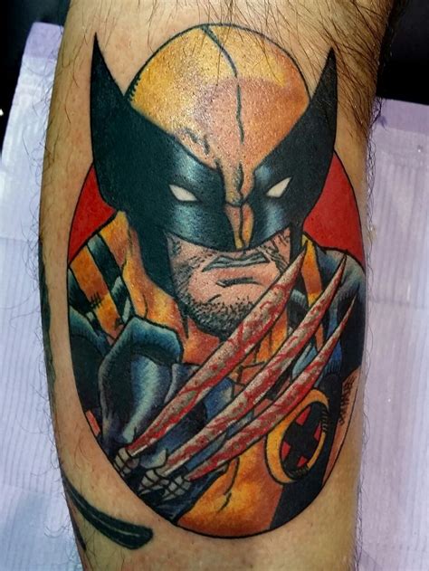 Woliverine Marvel Comics X Men Tattoo By Steve Rieck From Las Vegas NV