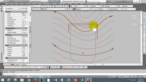 Curvas De Nivel Con Autocad Youtube