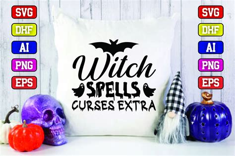 Witch Spells Curses Extra Graphic by CREATIVESTORE · Creative Fabrica