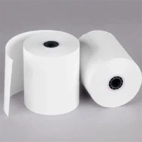 Natural Colour Thermal Cash Register Paper Roll Gsm Gsm Packaging