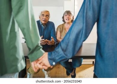 Gay Coming Out Concept Father Mother Stock Photo 2056231040 Shutterstock