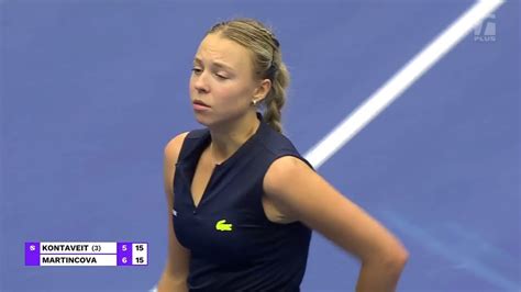 Anett Kontaveit Vs Tereza Martincova Live Tennis Coverage Ostrava Open