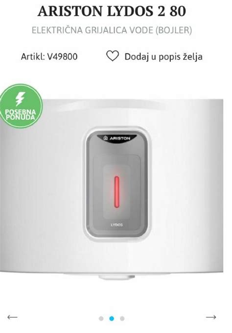 Električni bojler Ariston..50l