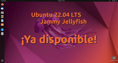 Ubuntu Lts Jammy Jellyfish Ya Disponible Con Gnome Linux