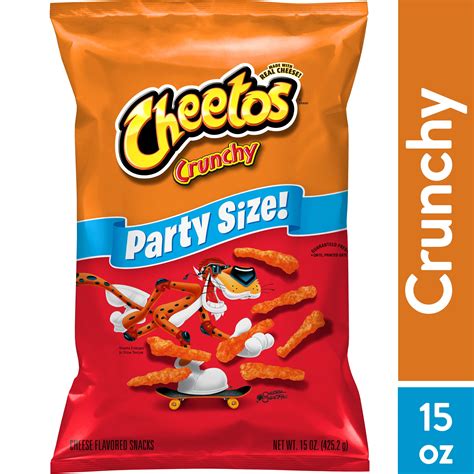 Cheetos Crunchy Cheese Flavored Snack Chips 15 Oz