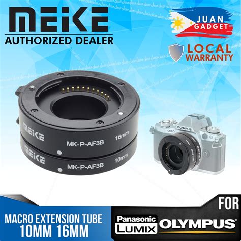 Meike Mk P Af B Auto Focus Macro Extension Tube Set Ring For Panasonic