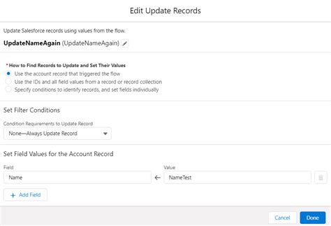 Flow How To Use Update Records Salesforce Flowsome