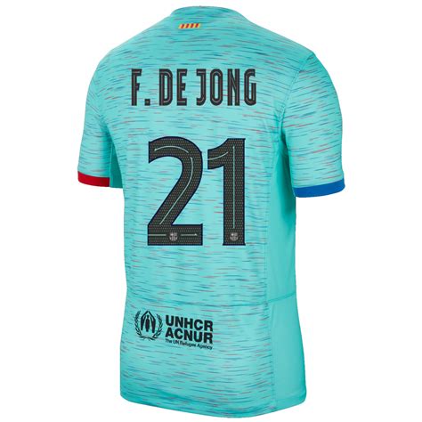 Maillot De Jong Fc Barcelone Third Sur Foot Fr