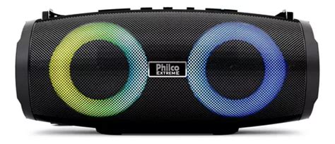 Caixa De Som Speaker Philco Pbs45bt Extreme Bluetooth V5 3 40w Rms