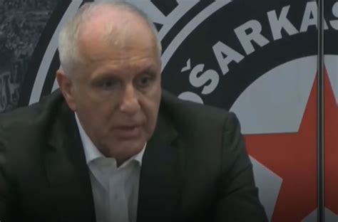 Željko Obradović o budžetu Partizana Znam da to svima bode oči ali