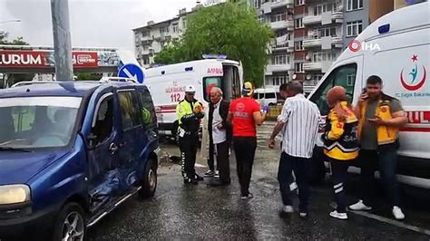 Erzurum da hasta taşıyan ambulans kaza yaptı Dailymotion Video