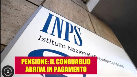 Pensioni Inps Il Conguaglio Del Verr Erogato A Dicembre Youtube